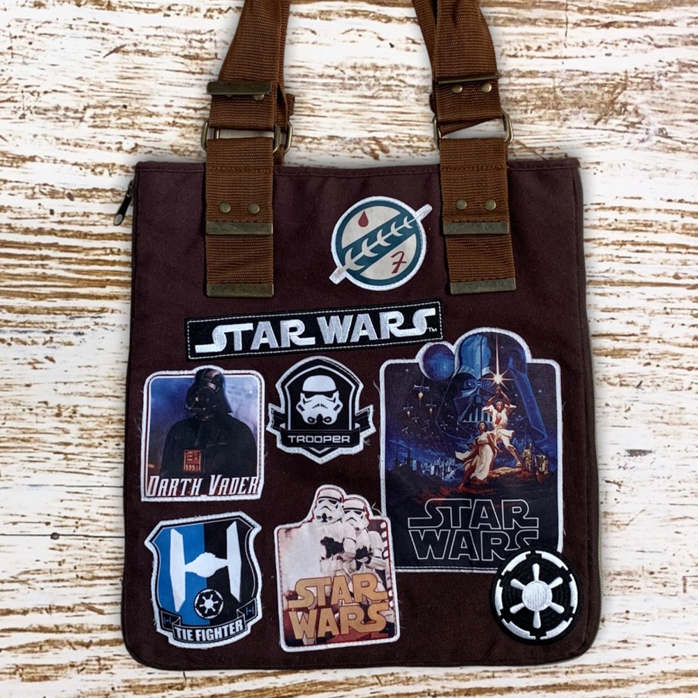 Disney Parks - Star Wars Patches Expandable Tote